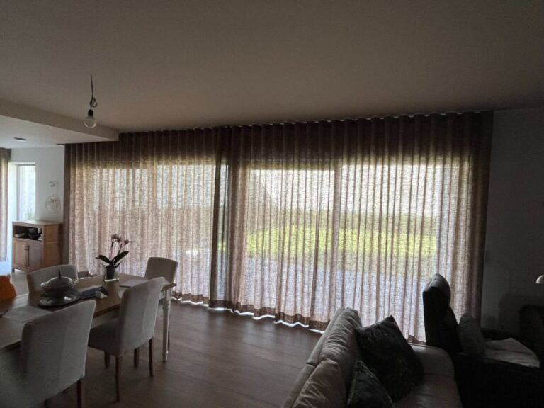 Schilderen appartement & gordijnen Inside Blinds Leefdaal